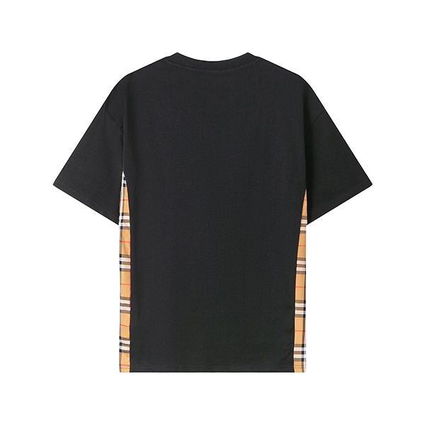 バーバリー★ヴィンテージチェックディテール Tシャツ コピー Bas68253